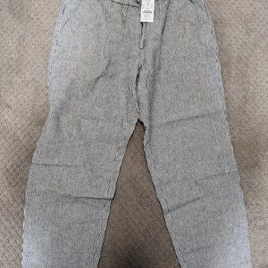 New j.crew linen drawstring pants